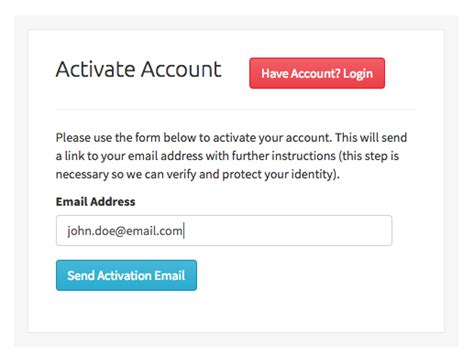Activate Your Portal Account .